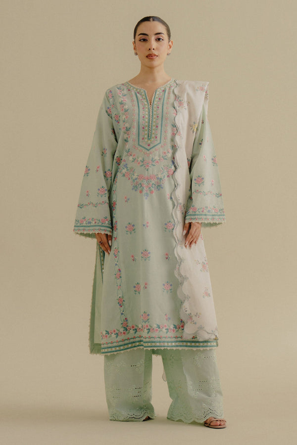 Zara Shahjahan | Coco Lawn 25 | Zeest-9A by Zara Sahjahan - Designer Dress - Type: Ladies Clothes - Available at Libayah - 100% Original
