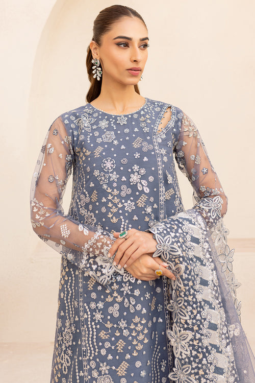 Farasha | Lu Zella Premium Formals 25 | Dusky Shadow by Farasha - Designer Dress  - Type : Ladies Clothes - Available at Libayah - 100% Original 