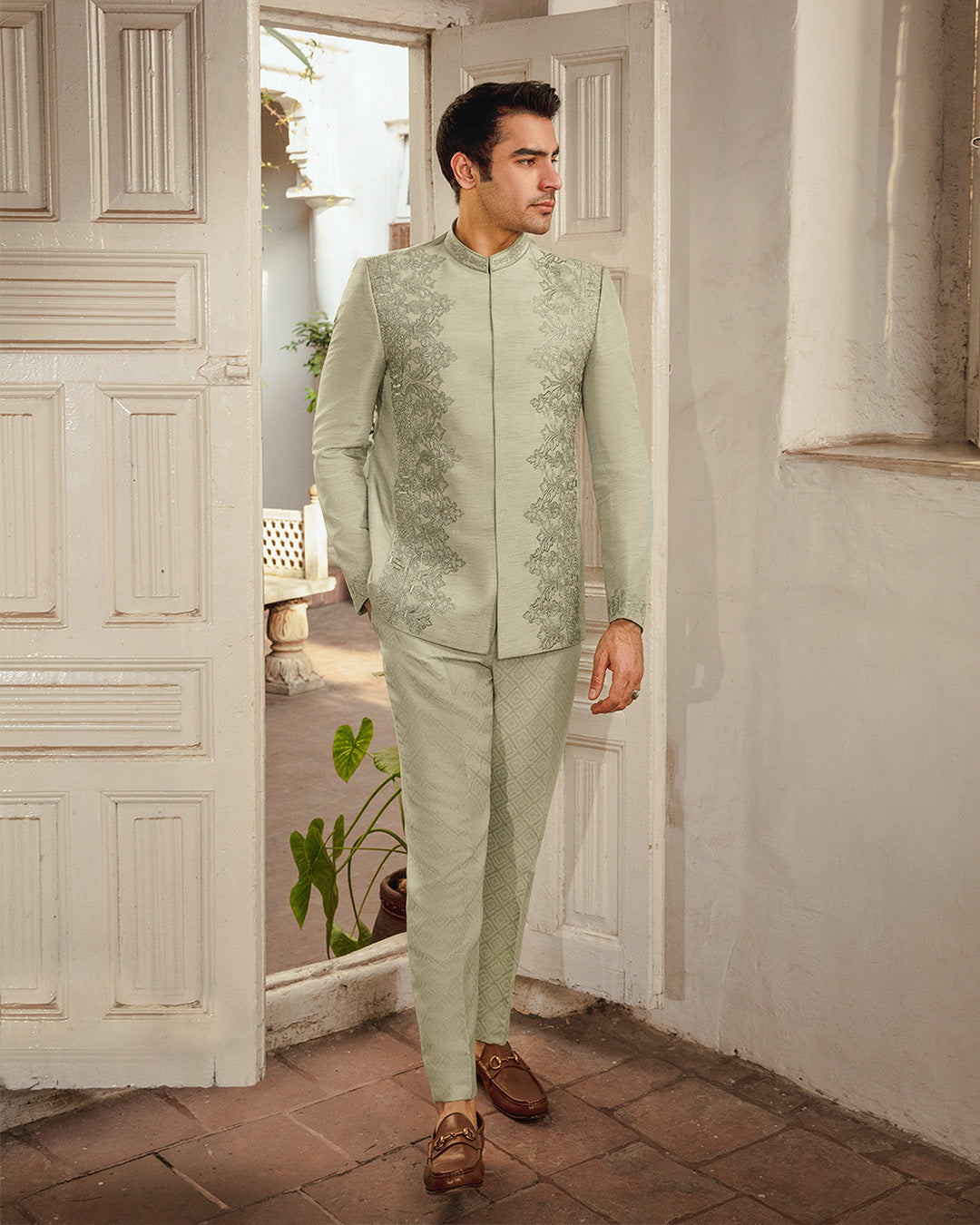 Pakisatni Menswear | Faiza Saqlain | Gazsi by Faiza Saqlain - Designer Dress - Type: MensWear - Available at Libayah - 100% Original