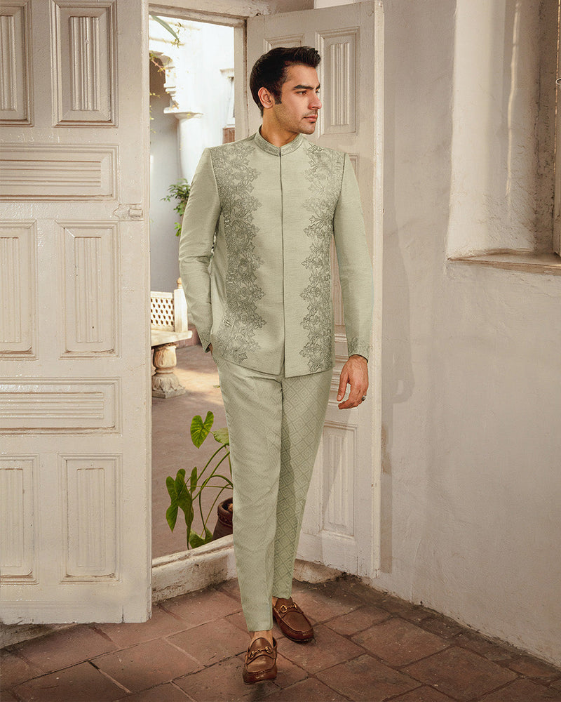 Pakisatni Menswear | Faiza Saqlain | Gazsi by Faiza Saqlain - Designer Dress - Type: MensWear - Available at Libayah - 100% Original