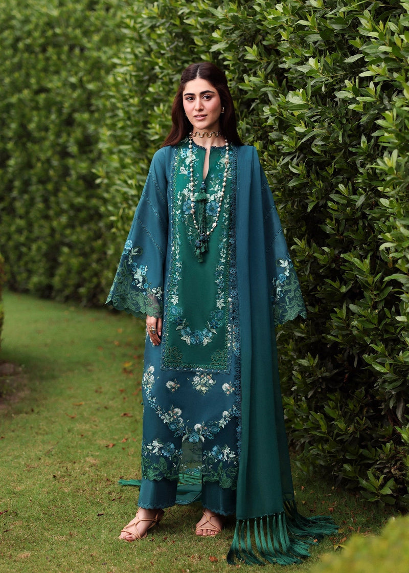 Sardinia | Embroidered Lawn Edit 26 | Hillside Teal by Sardinia - Designer Dress  - Type : Ladies Clothes - Available at Libayah - 100% Original 