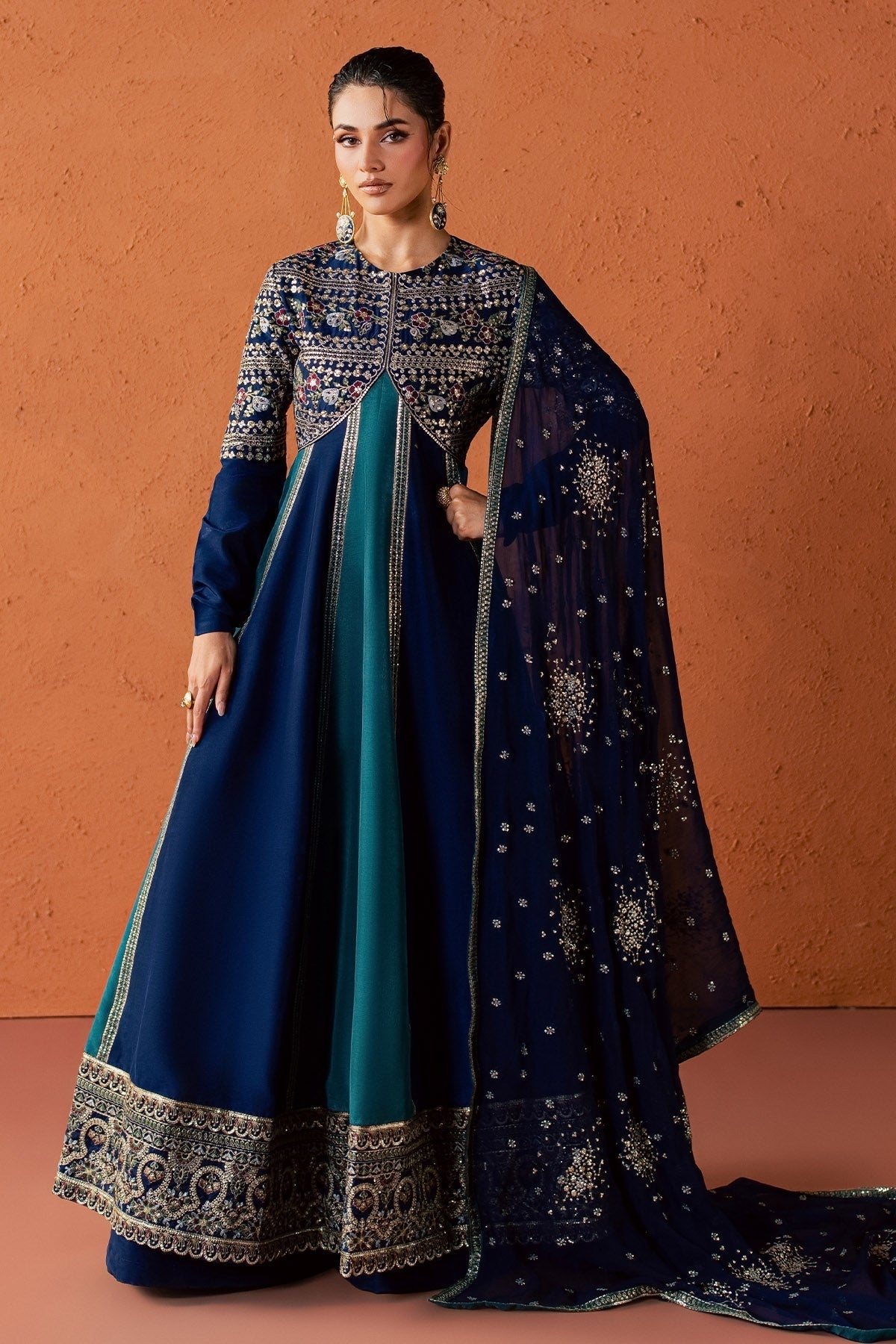 Nureh | Fancy Formal 26 | NP-834 by Nureh - Designer Dress  - Type : Ladies Clothes - Available at Libayah - 100% Original 