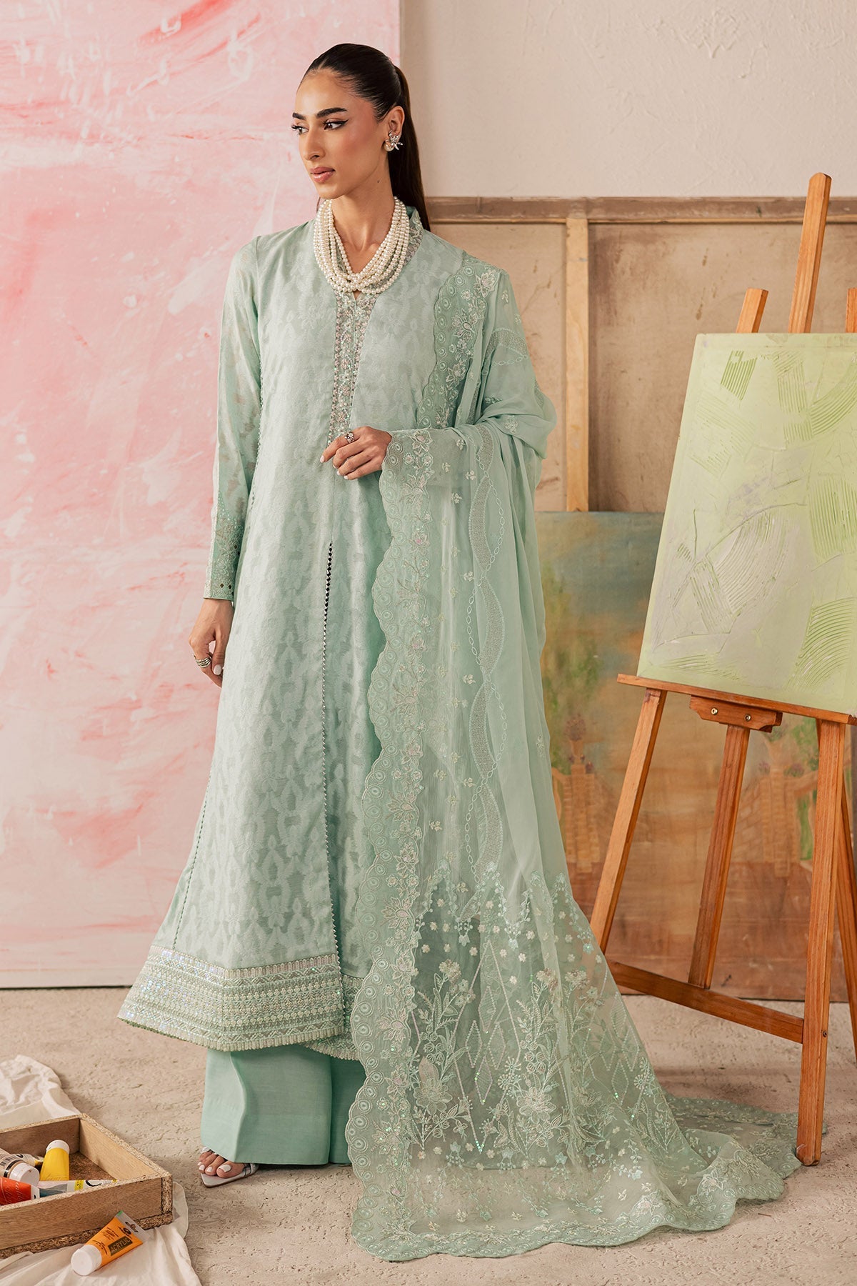 Nureh | Shades of Summer | NP-753 by Nureh - Designer Dress  - Type : Ladies Clothes - Available at Libayah - 100% Original 