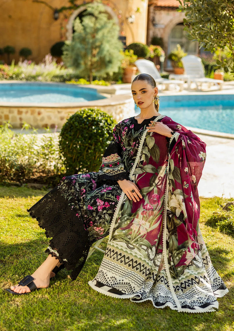 Elaf Premium | Print Chikankari 25 | ELK-08A VISTA by Elaf Premium - Designer Dress - Type: Ladies Clothes - Available at Libayah - 100% Original