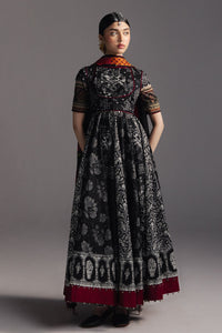 Zara Shahjahan | Anarkali 26 | Surkh Bahar-D1 - Designer Dress - Type : Ladies Clothes - Available at Libayah - 100% Original