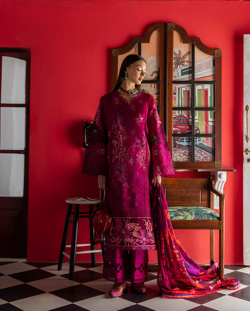 Esmel | Mon Tresor Luxe Lawn 26 | Paix Amour Bonheur by Esmel - Designer Dress - Type : Luxury Dress - Available at Libayah - 100% Original