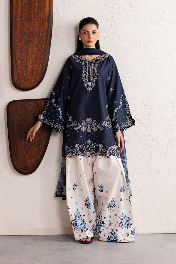 Iznik | Festive lawn 26 | IBE-02 Embroidered Lawn by Iznik - Designer Dress  - Type : Ladies Clothes - Available at Libayah - 100% Original 