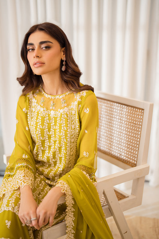 Azure | Ensembles Embroidered Formals | Amber Glow by Azure - Designer Dress - Type: Ladies Clothes - Available at Libayah - 100% Original