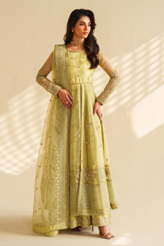 Naqshi | Feemora Organza Raw Silk | Zeesha by Naqshi - Designer Dress  - Type : Ladies Clothes - Available at Libayah - 100% Original 