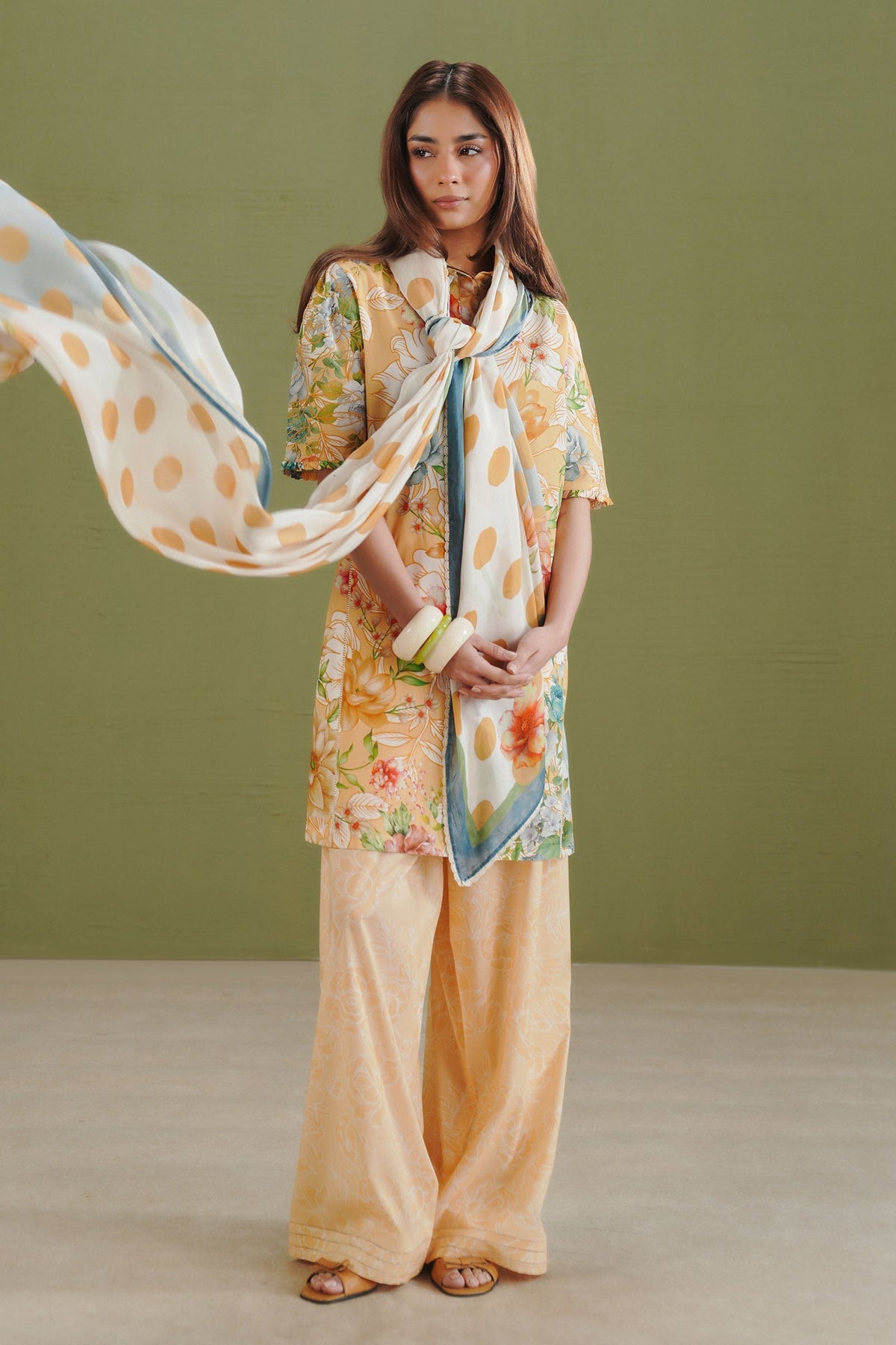 Zara Shahjahan | Coco Prints 26 | Elix-9B - Designer Dress - Type : Ladies Clothes - Available at Libayah - 100% Original