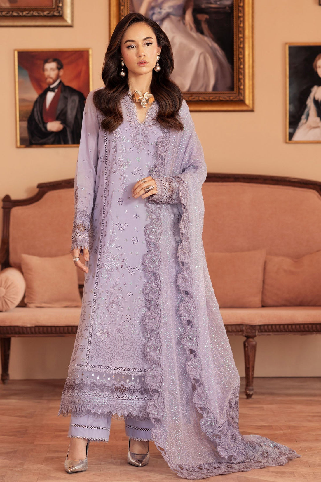 Nureh | Feya Eid Collection | FE-08 by Nureh - Designer Dress - Type: Ladies Clothes - Available at Libayah - 100% Original