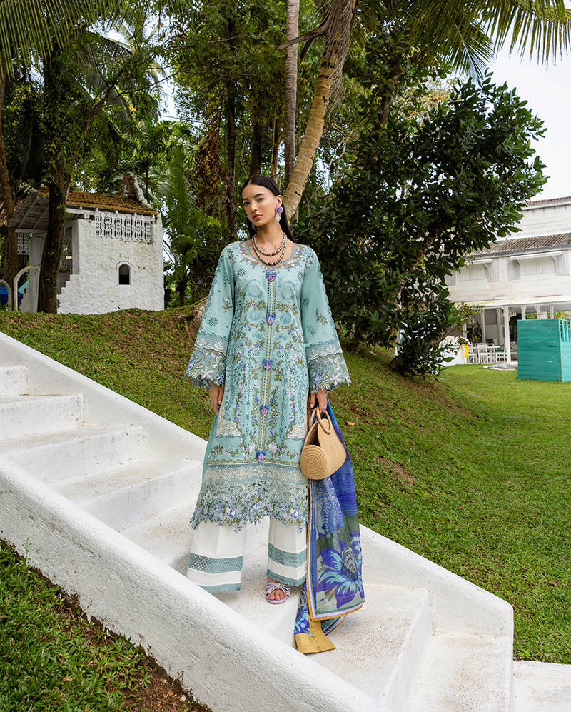 Esmel | Mon Tresor Luxe Lawn 26 | Memento Vivere by Esmel - Designer Dress - Type : Luxury Dress - Available at Libayah - 100% Original