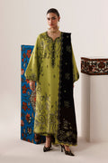 Qalamkar | Q Line Linen 26 | QLW-01 AMARAH by Qalamkar - Designer Dress  - Type : Ladies Clothes - Available at Libayah - 100% Original 