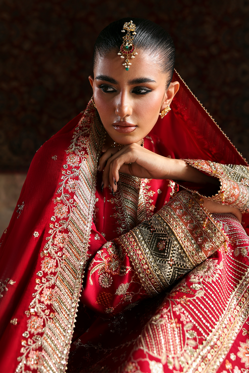 Emaan Adeel | Afsana e Silk | MAHGUL by Emaan Adeel - Designer Dress - Type : Ladies Clothes - Available at Libayah - 100% Original 