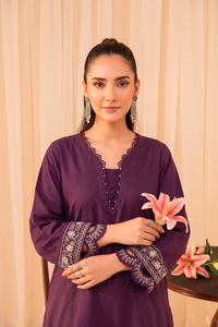 Faiza Faisal | FNF Cords Edit |VIOLET MIST by Faiza Faisal - Designer Dress  - Type : Ladies Clothes - Available at Libayah - 100% Original 
