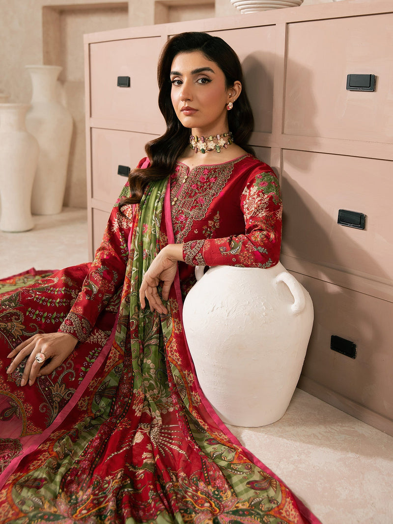 Gulaal | Syra Lawn 26 | Nael D - 1 by Gulaal - Designer Dress  - Type : Ladies Clothes - Available at Libayah - 100% Original 