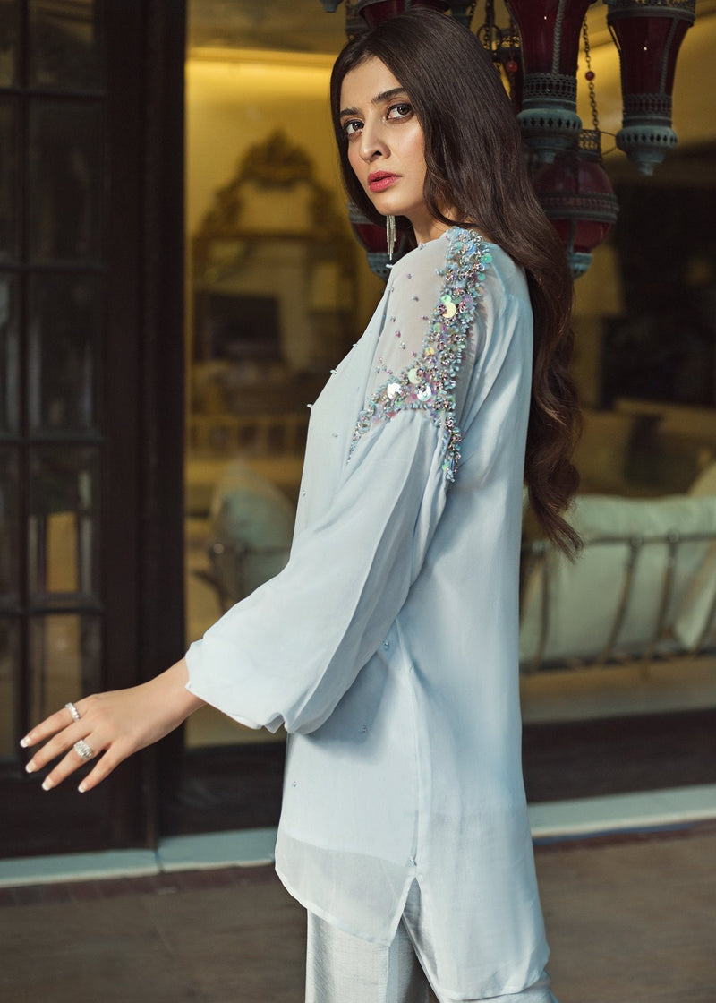 Hana | Serendipity Ready to Wear | Blue Berry Swirl by Hana - Designer Dress - Type: Ladies Clothes - Available at Libayah - 100% Original