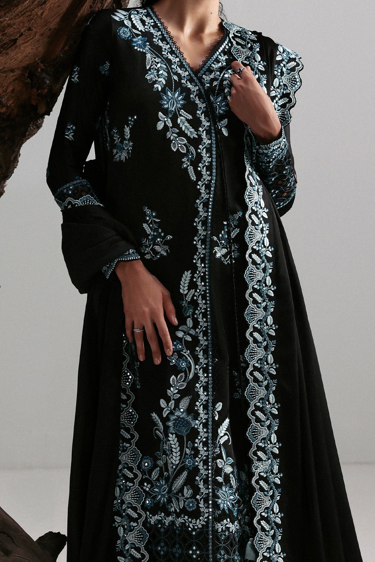 Afrozeh | Slate Ready to Wear | Rhylen by Afrozeh - Designer Dress  - Type : Ladies Clothes - Available at Libayah - 100% Original 