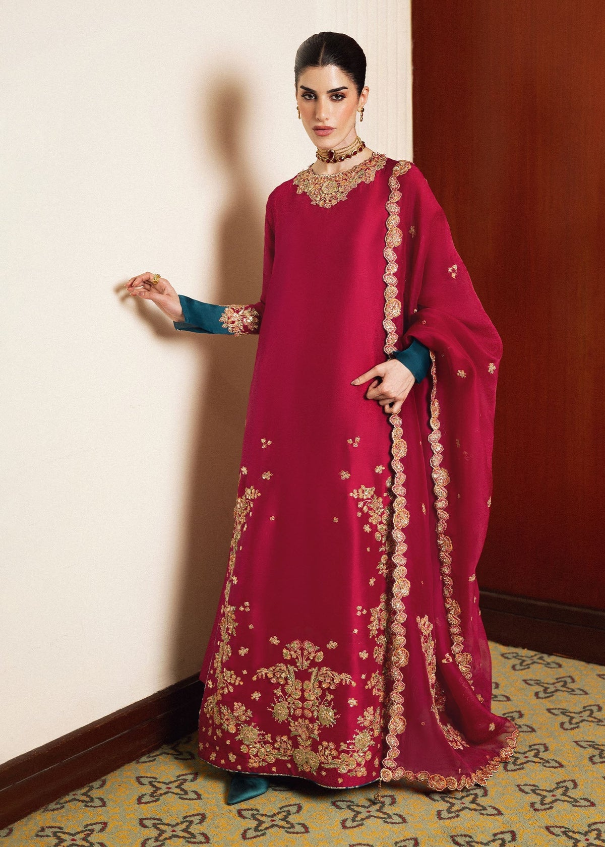 Hussain Rehar | Luxury Pret 26 | Luniere - Designer Dress - Type : Ladies Clothes - Available at Libayah - 100% Original