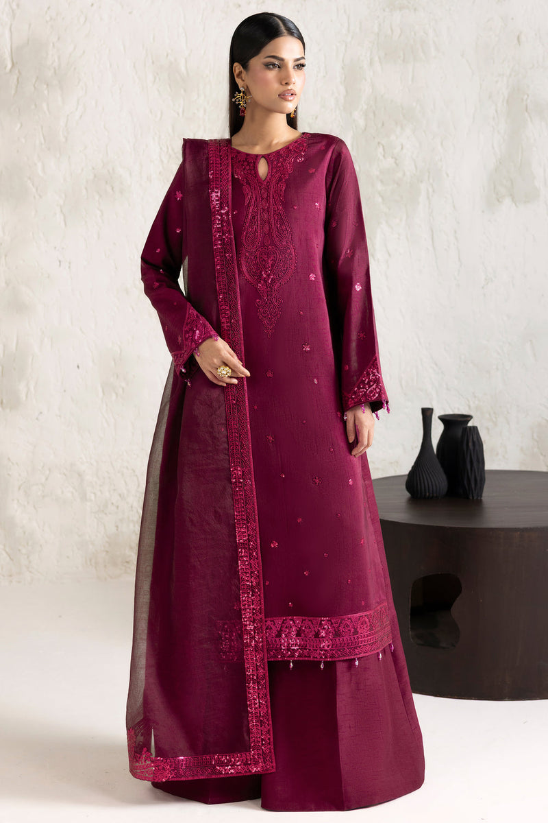 Farasha | Formals 26 | Fuchsia Glow - Designer Dress - Type : Ladies Clothes - Available at Libayah - 100% Original