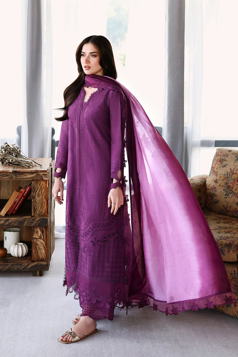 Azure | Luxury Lawn 26 | Mulberry by Azure - Designer Dress  - Type : Ladies Clothes - Available at Libayah - 100% Original 
