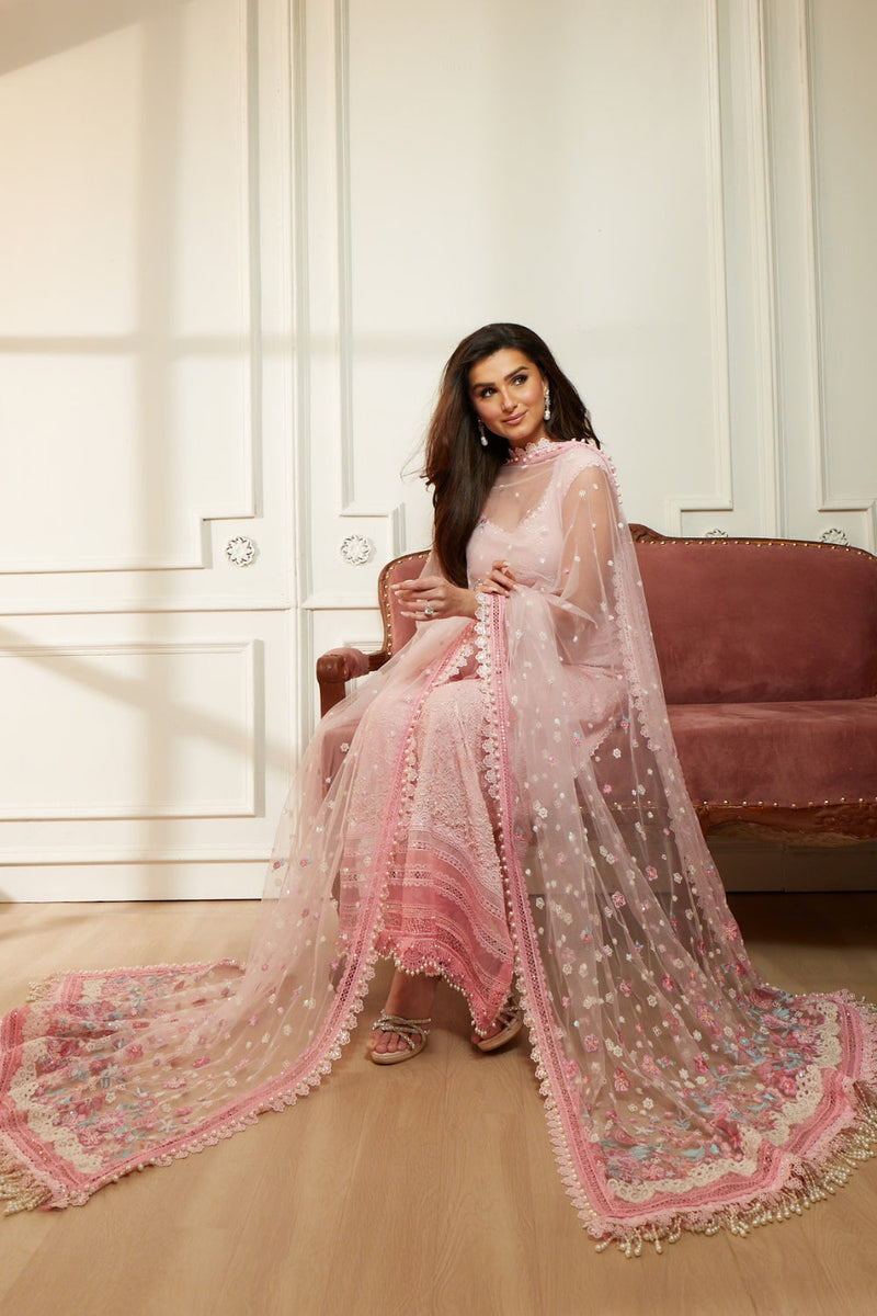 Sobia Nazir | Luxury Lawn Eid 26 | 7B by Sobia Nazir - Designer Dress - Type : Luxury Dress - Available at Libayah - 100% Original