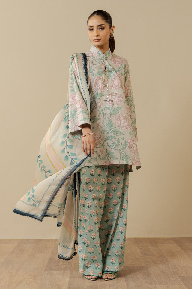 Zara Shahjahan | Coco Prints 26 | Mireya-5A by Zara Shahjahan - Designer Dress  - Type : Ladies Clothes - Available at Libayah - 100% Original 