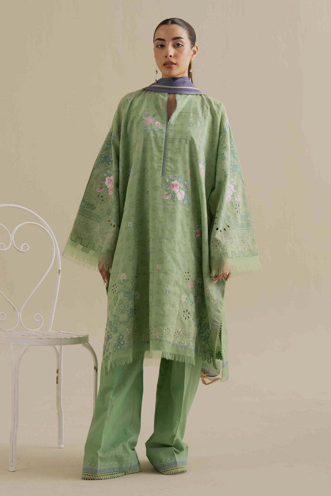Zara Shahjahan | Coco Lawn 25 | Sufa-5A by Zara Shahjahan - Designer Dress - Type: Ladies Clothes - Available at Libayah - 100% Original