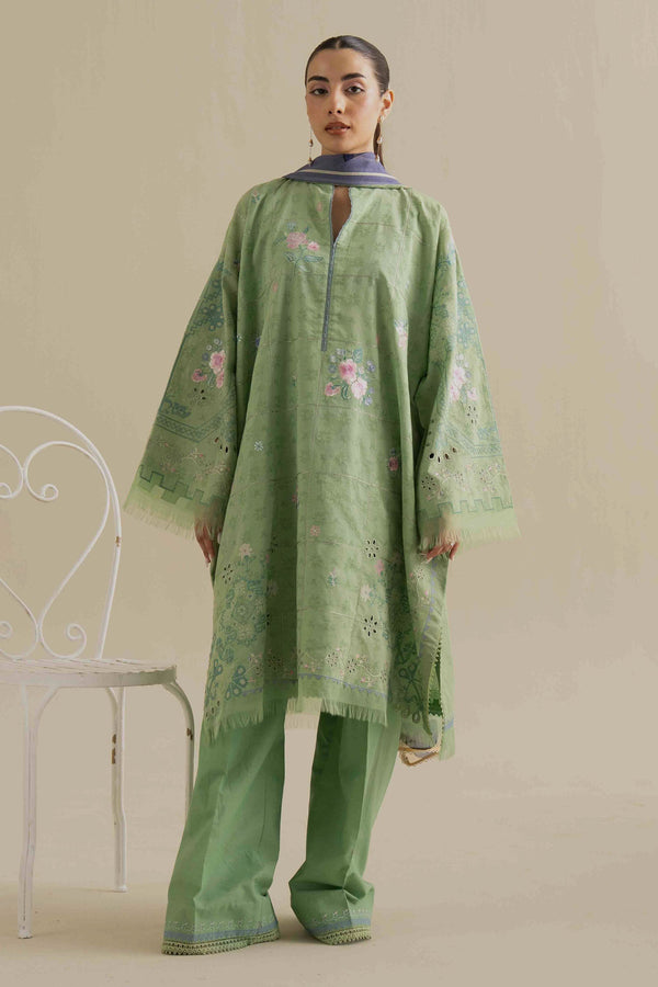 Zara Shahjahan | Coco Lawn 25 | Sufa-5A by Zara Shahjahan - Designer Dress - Type: Ladies Clothes - Available at Libayah - 100% Original