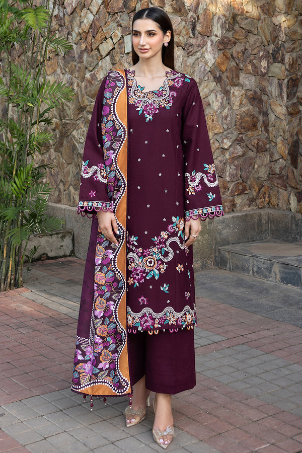 Pheona – authentic Pakistani dress from the Farasha Eminence Khaddar 25 collection for women in the UK