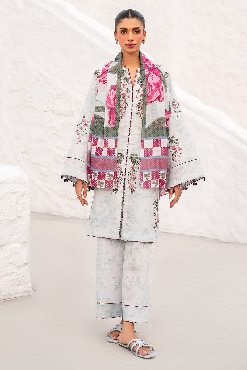 Jazmin | Summer Lawn 25 | USE-9121 by Jazmin - Designer Dress - Type: Ladies Clothes - Available at Libayah - 100% Original