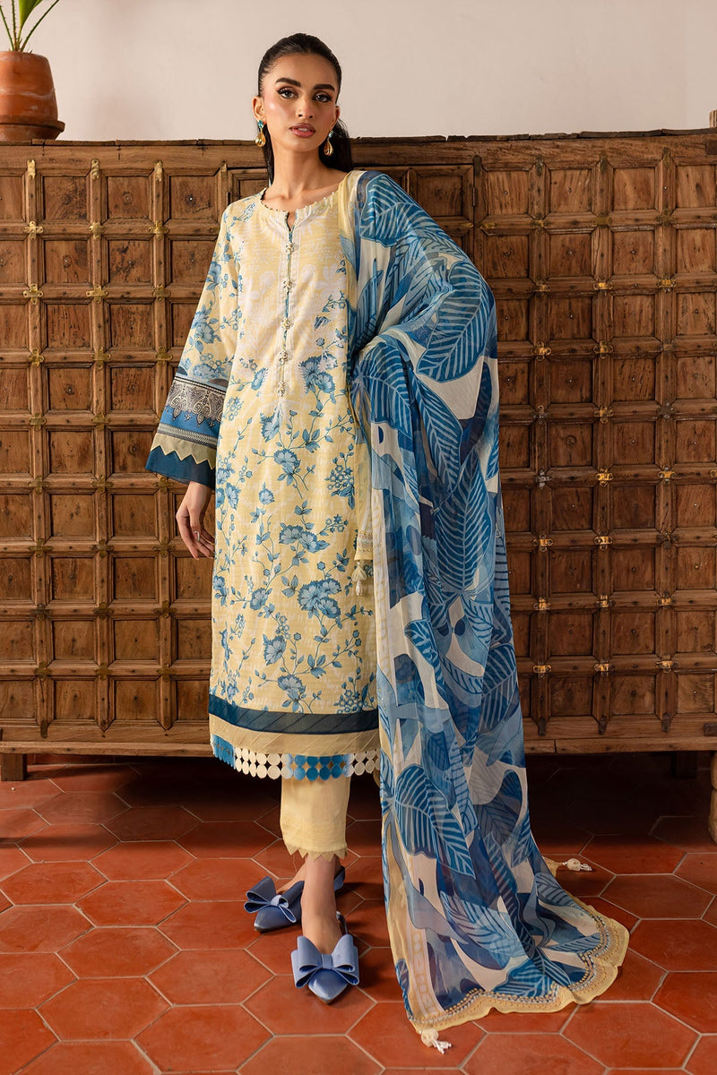Nureh | Printed lawn 25 | SP-136 by Nureh - Designer Dress - Type: Ladies Clothes - Available at Libayah - 100% Original