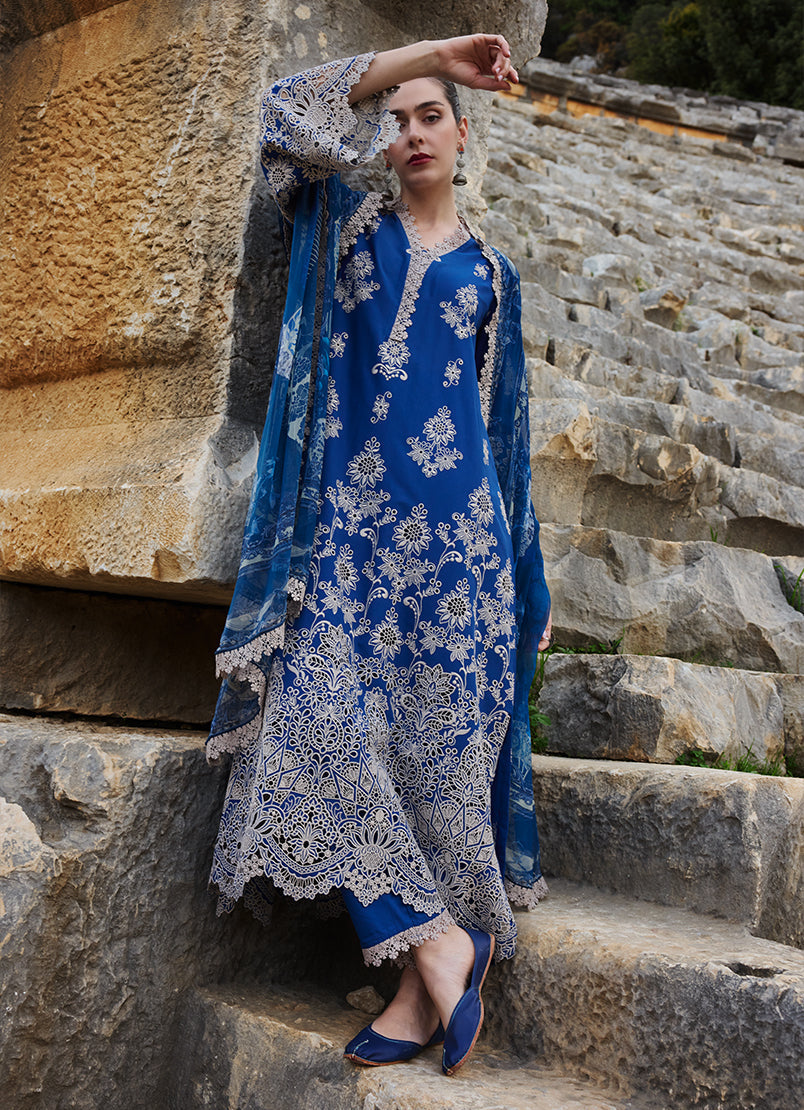 Image | Lawnkari 25 | Qarba by Image - Designer Dress - Type: Ladies Clothes - Available at Libayah - 100% Original