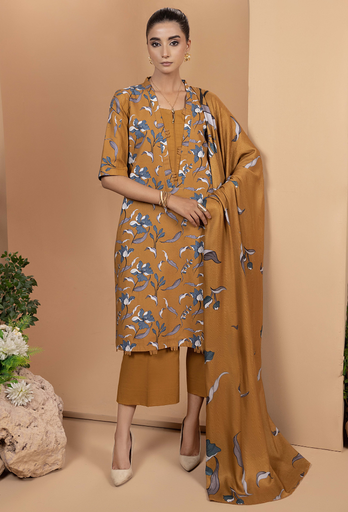 Humdum | Zara Winter 24 | Zara - D08 by HumDum - Designer Dress - Type: Casuals - Available at Libayah - 100% Original