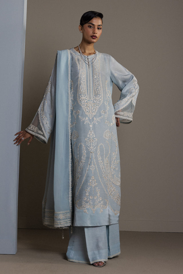 Zara Shahjahan | Festive 26 | FALAK by Zara Shahjahan - Designer Dress  - Type : Ladies Clothes - Available at Libayah - 100% Original 