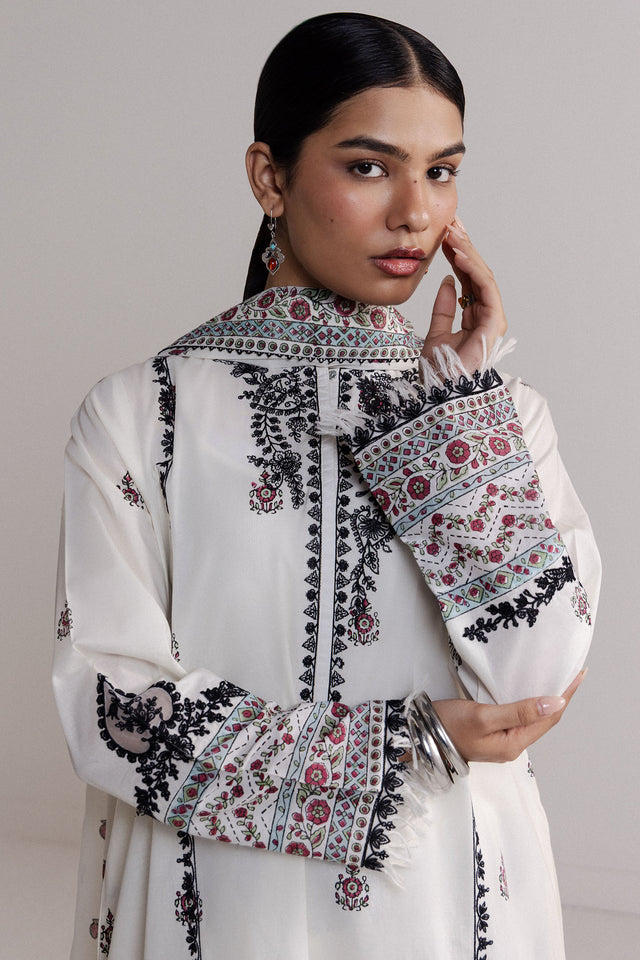 Zara Shahjahan | Pret 26 | SAFIRA by Zara Shahjahan - Designer Dress  - Type : Ladies Clothes - Available at Libayah - 100% Original 
