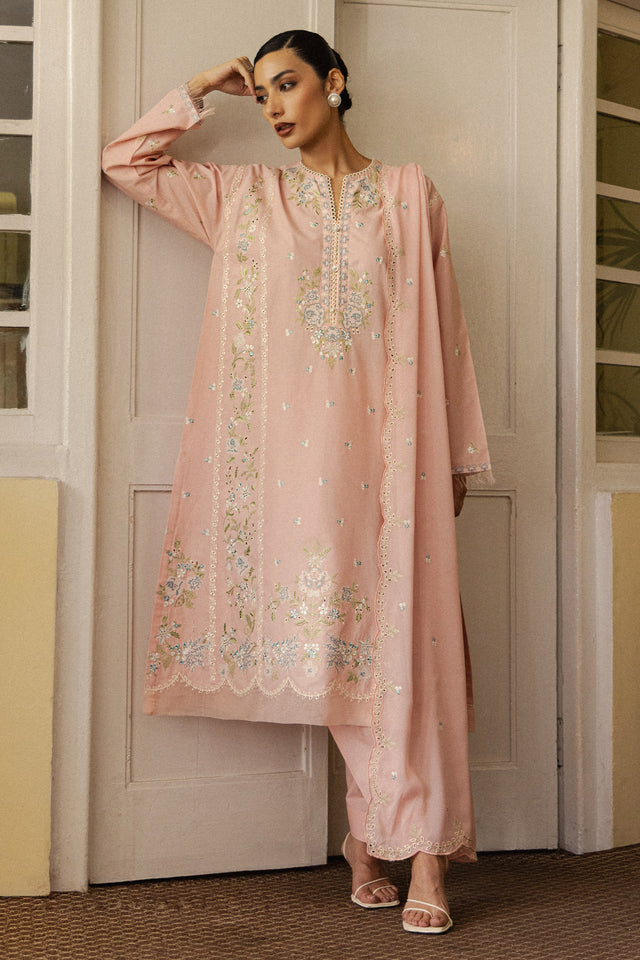 Zara Shahjahan | Pret 26 | Gul-Rukh by Zara Shahjahan - Designer Dress  - Type : Ladies Clothes - Available at Libayah - 100% Original 