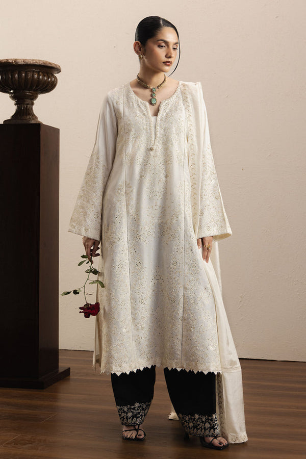 Zara Shahjahan | Festive 26 | Aabroo by Zara Shahjahan - Designer Dress  - Type : Ladies Clothes - Available at Libayah - 100% Original 