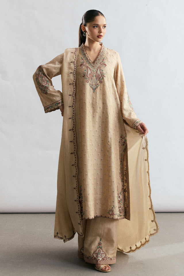 Zara Shahjahan | Festive 26 | Mehrbano by Zara Shahjahan - Designer Dress  - Type : Ladies Clothes - Available at Libayah - 100% Original 