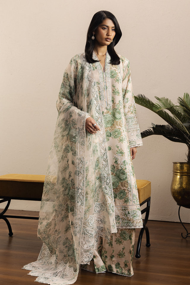 Zara Shahjahan | Festive 26 | HUSNARA by Zara Shahjahan - Designer Dress  - Type : Ladies Clothes - Available at Libayah - 100% Original 