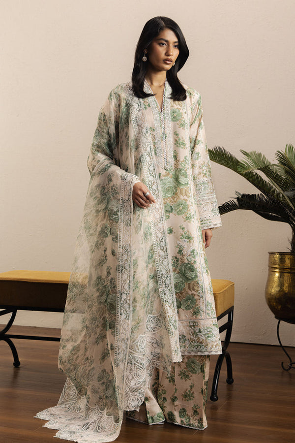Zara Shahjahan | Festive 26 | HUSNARA by Zara Shahjahan - Designer Dress  - Type : Ladies Clothes - Available at Libayah - 100% Original 