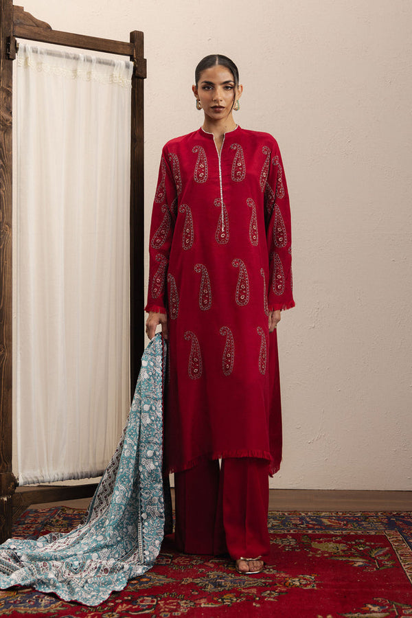 Zara Shahjahan | Festive 26 | MEHRIA by Zara Shahjahan - Designer Dress  - Type : Ladies Clothes - Available at Libayah - 100% Original 
