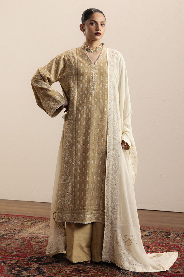 Zara Shahjahan | Festive 26 | Zarreen by Zara Shahjahan - Designer Dress  - Type : Ladies Clothes - Available at Libayah - 100% Original 