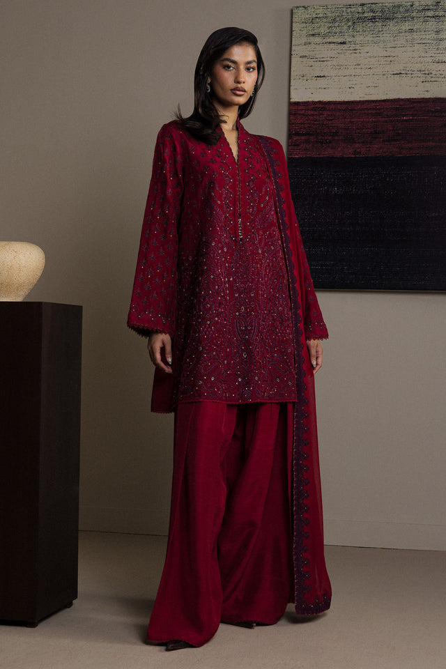 Zara Shahjahan | Festive 26 | SURKHAAB by Zara Shahjahan - Designer Dress  - Type : Ladies Clothes - Available at Libayah - 100% Original 