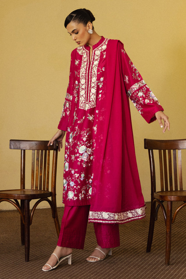 Zara Shahjahan | Pret 26 | Surmai by Zara Shahjahan - Designer Dress  - Type : Ladies Clothes - Available at Libayah - 100% Original 