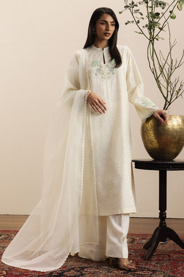 Zara Shahjahan | Festive 26 | Gulshaam by Zara Shahjahan - Designer Dress  - Type : Ladies Clothes - Available at Libayah - 100% Original 