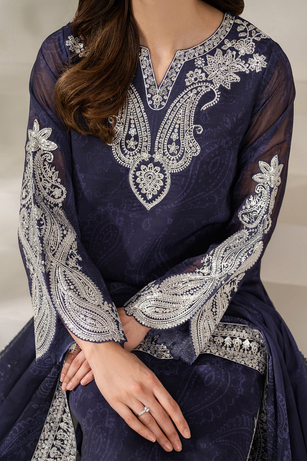 Farasha | Fiorella Formals | Blue Dazzle by Farasha - Designer Dress  - Type : Ladies Clothes - Available at Libayah - 100% Original 