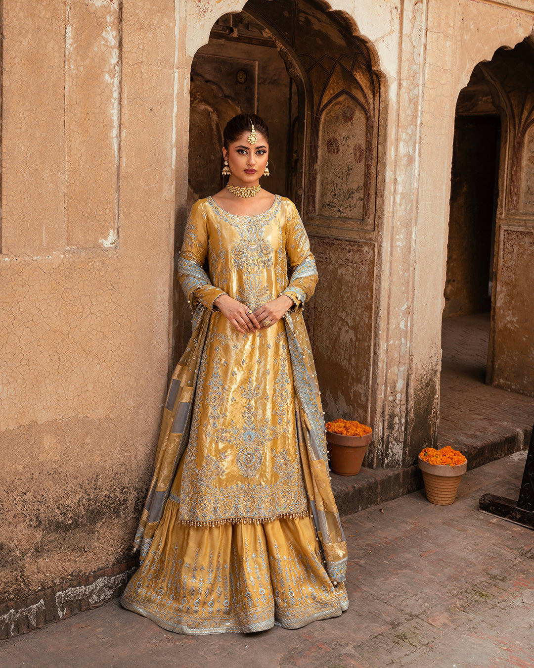 Faiza Saqlain | Nira Festive | Sozan by Faiza Saqlain - Designer Dress  - Type : Wedding Dress - Available at Libayah - 100% Original 