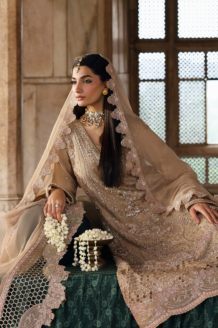 Emaan Adeel | Romansiyyah Luxury Formals | SHAHNOOR by Emaan Adeel - Designer Dress  - Type : Ladies Clothes - Available at Libayah - 100% Original 