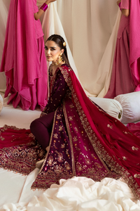 Emaan Adeel | The Empress Wedding Formals | AVORIA by Emaan Adeel - Designer Dress  - Type : Ladies Clothes - Available at Libayah - 100% Original 